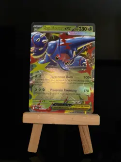 MEGA HERACROSS EX 004/094 Phantasmal Flames Holo NM - Pokemon TCG Card - Image 4