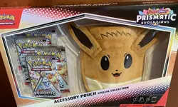 Pokemon TCG Prismatic Evolutions Accessory Pouch Special Collection - Sealed - Image 1