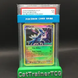 PSA 1 Dialga 16/106 Burger King Platinum Stamp Reverse Holo 2009 English Pokemon - Image 1