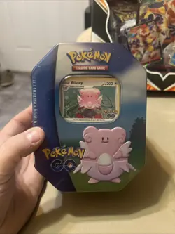 Pokemon TCG Pokemon Go Tin Blissey / NEW / SEALED - Image 1