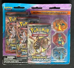 thmi_92 POKEMON 3-Pack MEGA EVOLUTION COLLECTOR'S 3-PIN BLISTER CHARIZARD - Image 1