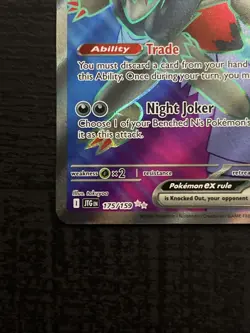 Pokemon TCG | N’s Zoroark EX 175/159 Holo Ultra Rare | Sv09: Journey Together - Image 5