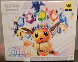 Pokemon TCG Scarlet Violet Prismatic Evolutions Elite Trainer Box ETB New Sealed - Image 1
