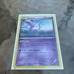 Pokemon 2012 Espeon Dark Explorers Rare 48/108 Card - Image 1