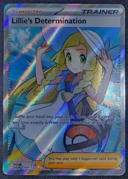 Ungraded Lillie's Determination 169/132 Me01: Mega Evolution Holo NM English - Image 2