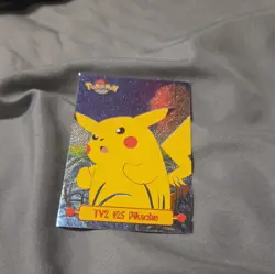 Pikachu Topps 1999 TV Animation Edition! Series 2 Black Label TV2 #25 - Image 1