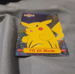 Pikachu Topps 1999 TV Animation Edition! Series 2 Black Label TV2 #25 - Image 2