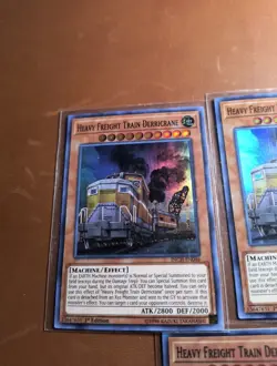 3X INCH-EN046 HEAVY FREIGHT TRAIN DERRICRANE SUPER RARE LP 1ST EDITION - Image 2