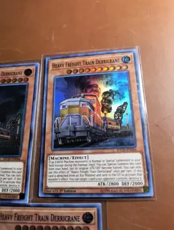 3X INCH-EN046 HEAVY FREIGHT TRAIN DERRICRANE SUPER RARE LP 1ST EDITION - Image 3