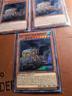 3X INCH-EN046 HEAVY FREIGHT TRAIN DERRICRANE SUPER RARE LP 1ST EDITION - Image 4