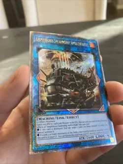 Amphibious Swarmship Amblowhale RA04-EN077 (Quarter Century Secret Rare) Yugioh - Image 2