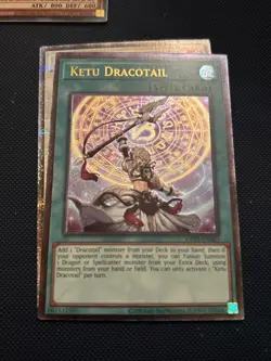 Yu-Gi-Oh! TCG OTS 29 Ketu Dracotail Ultimate Rare 1st Edition - Image 1