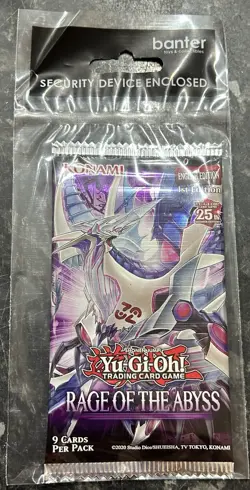 Yu-Gi-Oh! TCG: Rage Of The ABYSS booster packs X 6 . Brand New Sealed!! - Image 1