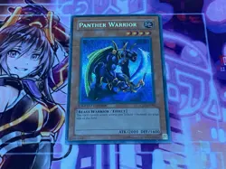 Yu-Gi-Oh! Panther Warrior CT2-EN006 Secret Rare MP - Image 1