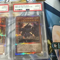 PSA 10 Sequential Set Yu-Gi-Oh Obelisk Osiris Ra Sangenshin Japanese 25th QCSE.. - Image 3