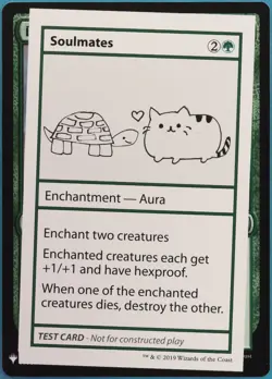 Soulmates (Playtest Card A - With PW Symbol) Mystery Booster NM (338962) - Image 1