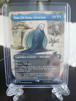 Wan Shi Tong, Librarian (Borderless) - 320 - MTG Avatar: The Last Airbender MINT - Image 1