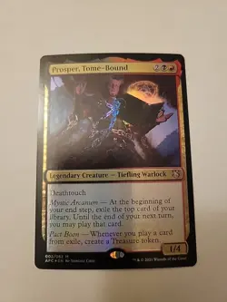 MTG - Prosper, Tome-Bound - AFC - Foil Mythic - Image 1
