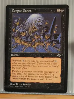 Mtg CORPSE DANCE MP Tempest Reserve List -Argo- - Image 1