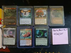 MTG Caverns Of Ixalan 7 Card Lot With Hunting Velociraptor And Others - Image 1