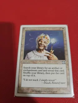 Magic the Gathering Enlightened Tutor 6th Edition mp - Image 1