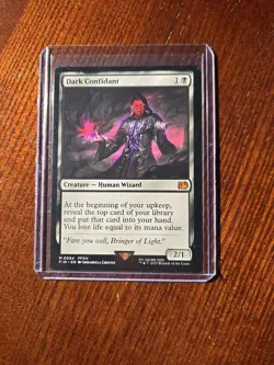 MTG Dark Confidant Mythic Creature Final Fantasy Regular Card - Image 1
