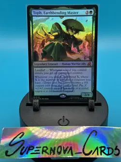 MTG - Toph, Earthbending Master FOIL - Avatar: The Last Airbender: Eternal-Legal - Image 1