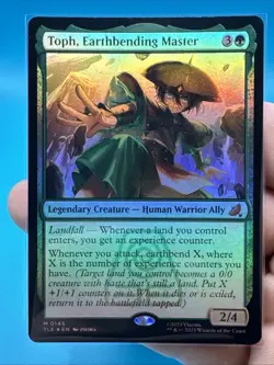 MTG - Toph, Earthbending Master FOIL - Avatar: The Last Airbender: Eternal-Legal - Image 3