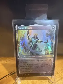 Avatar Kyoshi/The Legend of Kyoshi - Double Sided FOIL - MTG TLA 0186 - Image 1