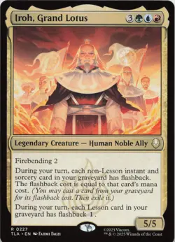Iroh, Grand Lotus R Avatar: The Last Airbender 227 NM MTG - Image 1