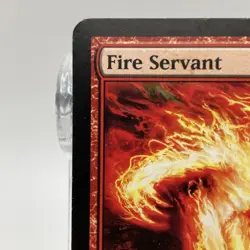Fire Servant Non-Foil Uncommon Creature 137/249 MTG Core Set 2011 LP - Image 2