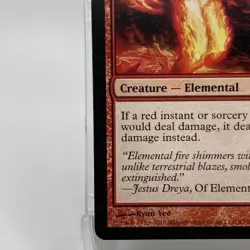 Fire Servant Non-Foil Uncommon Creature 137/249 MTG Core Set 2011 LP - Image 4