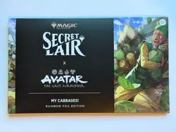 MTG Secret Lair x Avatar My Cabbages FOIL Edition Sealed - Image 1
