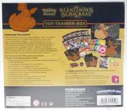 Pokemon Shining Fates Glanzendes Schicksal ETB Elite Trainer Box DEUTSCH SEALED - Image 2
