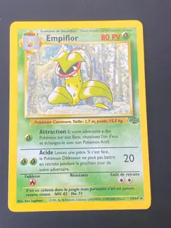 CARTE POKEMON EMPIFLOR 14/64 FR HOLO WIZARDS JUNGLE - EXC/NM - Image 1