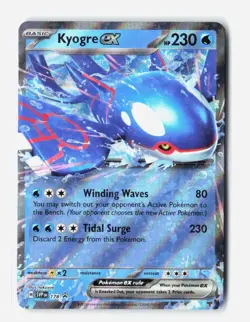 Kyogre ex Pokemon Scarlet and Violet (SVP Promo 178) - Image 1