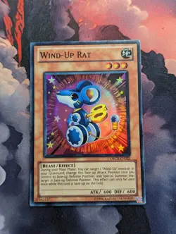 Yugioh Wind-Up Rat ORCS-EN023 Super Rare Unlimited - Image 1