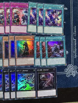 GERMAN K9 Deck Core 34 Cards Yugioh Justice Hunter Euro Print JUSH Super N.As.H. - Image 4