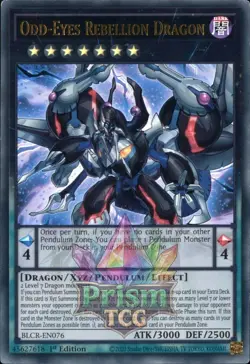 1st ed Odd-Eyes Rebellion Dragon ultra rare BLCR-EN076 Yugioh - Image 1