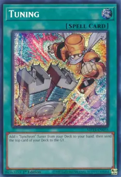 Tuning - MP24-EN055 - Prismatic Secret Rare - 1st Edition Yugioh - Image 1