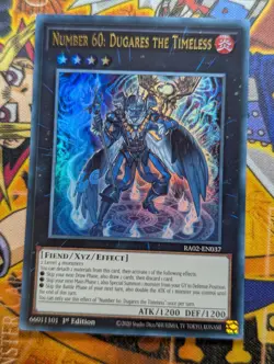 Yu-Gi-Oh! - Number 60: Dugares the Timeless - RA02-EN037 - Ultra Rare - 1st Ed - Image 1