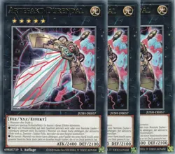 yugioh 3x Artefakt Durendal JUSH-DE057 RARE 1AUFLAGE DEUTSCH - Image 1