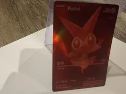 Victini 171/086 SV: Black Bolt Holo Red Black White Rare Pokemon Card (NM) - Image 2