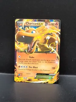 Pokemon TCG Charizard EX Flashfire Holo Ultra Rare Card 11/106 XY - Image 1