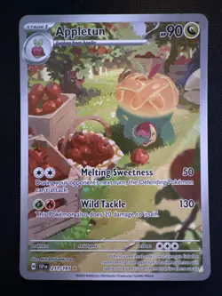Appletun 211/191 SSG Surging Sparks Illustration Rare Pokemon TCG Card NM - Image 1