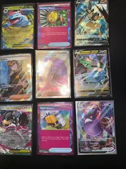 12 POKEMON FULL ART / EX / VMAX / TRAINER CARD LOT ALL NM - Image 3