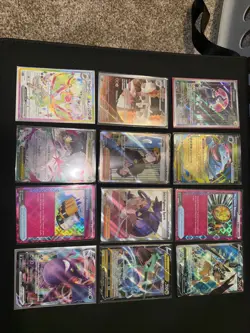 12 POKEMON FULL ART / EX / VMAX / TRAINER CARD LOT ALL NM - Image 4
