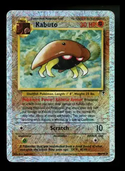 #2 Kabuto 48/110 Legendary Collection 2002 Reverse Holo Pokemon Card TCG - Image 1