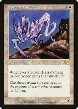 Essence Sliver Legions HEAVILY PLD White Rare MAGIC THE GATHERING CARD ABUGames - Image 1