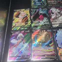 Lot of (10) Pokemon V Sword & Shield Full Art Ultra Rare Holo Cards Alcremie - Image 4